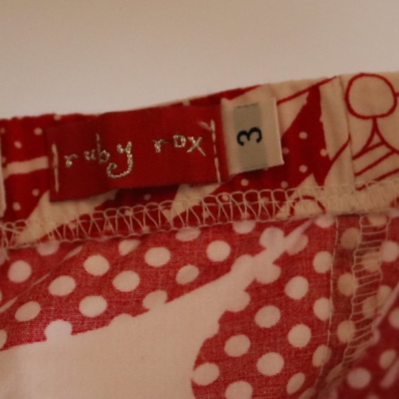 Vintage-Inspired Polka Dot Floral Strapless Dress - Picture 12 of 12